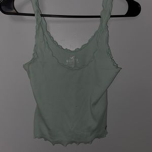 Hollister mint green top